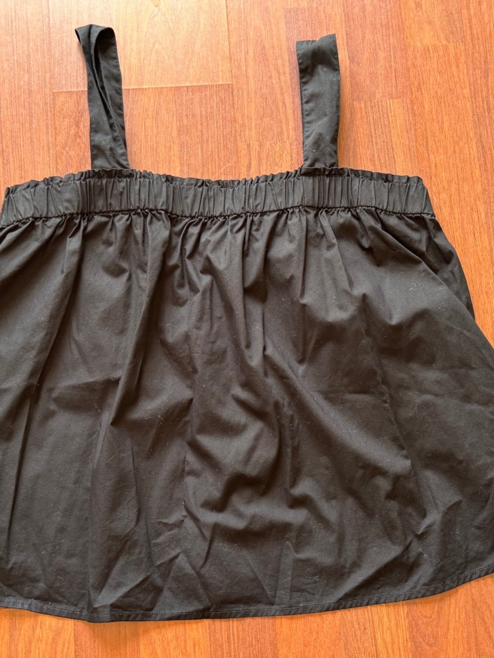 Gap Womens Black adjustable tie tank top- sz. medium